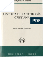 Vilanova, Evangelista - Historia de La Teología Cristiana I
