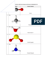 Bentuk Molekul Menggunakan Aplikasi Chemsketch