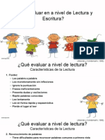 Evaluación Lectura