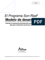 Modelo de Desarrollo Del Programa Son-Rise PDF