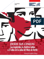 Desde sus cenizas: Las izquierdas en América Latina, a 25 años de la caída del muro de Berlín