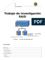 Trabajo de Investigacion RAID