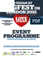 London Vegfest - Event Programme