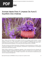 Aromas Ideais Para a Limpeza Da Aura E Equilíbrio Dos Chakras _ Mapa Astral