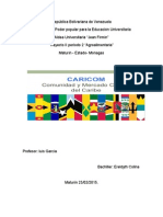 Trabajo Ereldyth Caricom