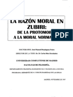 La Razon Moral en Zubiri