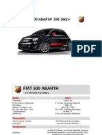 Ficha Tecnica & Equipamientos FIAT 500 ABARTH 595 160cv_01-2014_Anexo ...