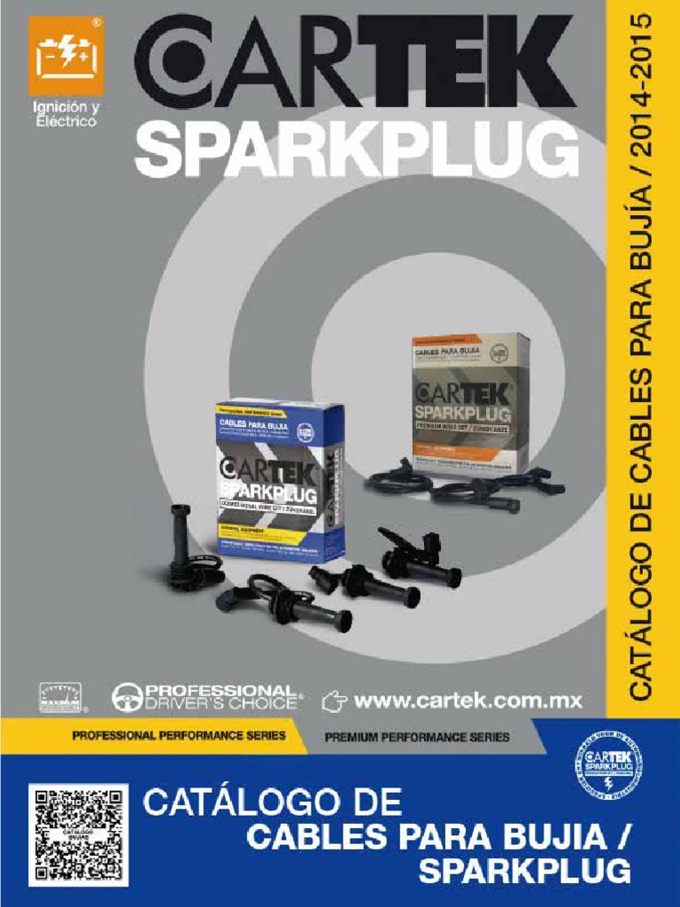 Cables de Bujías: Catálogo y Aplicaciones | PDF | Motor Vehicle