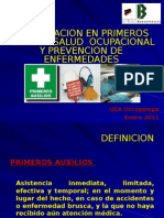 11. Salud Ocupacional y Primeros Auxilios.ppt
