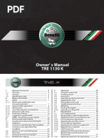 Download Benelli Tre-K 1130 Motorcycle Owners Manual by trevor5409 SN28012318 doc pdf