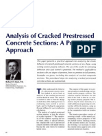 Analysis of Cracked Prestressed Concrete Sections