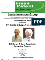 Leeds Inventors Group 17th March 2010
