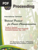 Download Proceeding Internatioan Seminar on Natural Product for Cancer Chemoprevention by repositoryIPB SN280134992 doc pdf