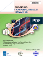 Prosiding Seminar Nasional Kimia Xi ( Senaki Xi )