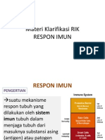 Materi RIK Imunologi Klarifikasi DES2014