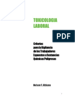 Toxicología Laboral - Vigilancia de Los Trabajadores