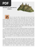 Conto - O  MISTÉRIO DO CAVALEIRO DE GEMBELL