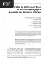 A Prática de Solfejo Regina Santos 