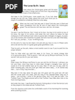 How The Grinch Stole Christmas Text | PDF | Christmas | Dr. Seuss