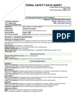 Flocculant Msds