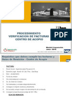 MANUAL-PROCEDIMIENTO VERIFICACION DE FACTURAS - C ACOPIO.ppt