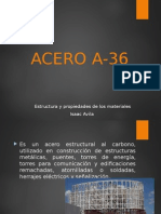 Acero A 36