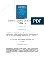 Revista Andina de Estudios Políticos (2014)