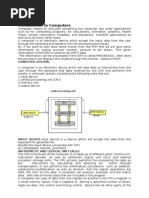 Introduction To Computers: Unit-I