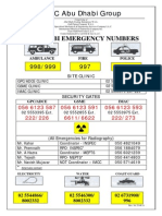 Emergency Numbers Rev10