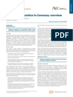 Electricity Regulation in Germany: Overview