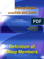 Design of Deep Beams and Joints