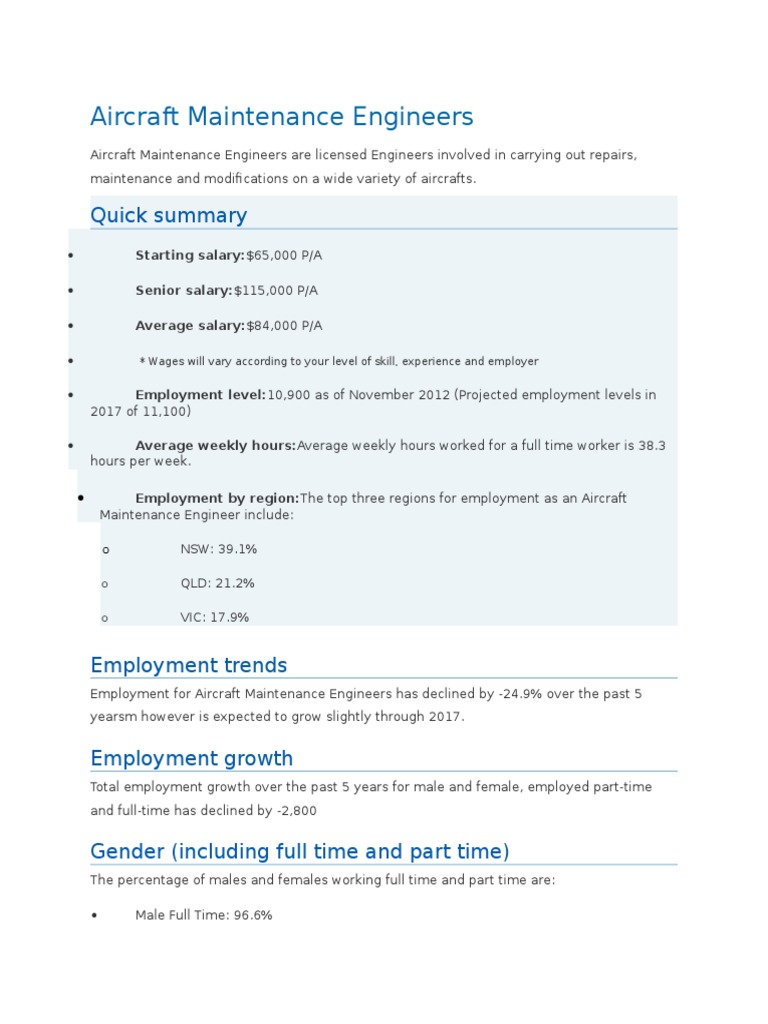 HOW MUCH DO AIRCRAFT MAINTENANCE ENGINEERS MAKE IN SOUTH AFRICA intelligence overview