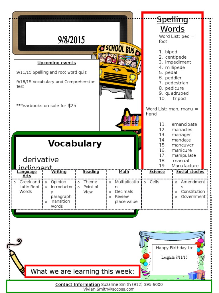 Root Words and Vocabulary List | PDF | Linguistics | Semiotics