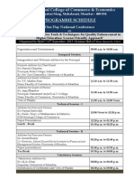 Programme Schedule Latest