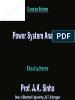 Introduction To Power System Analysis