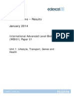 January 2014 (IAL) MS - Unit 1 Edexcel Biology PDF