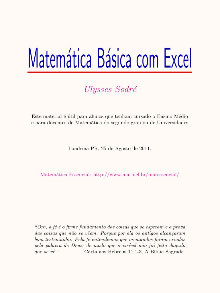 Mat Excel 2011 | PDF