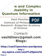 Vasil Penchev. Negative or Complex Probability in Quantum Information