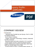 Company Profile SAMSUNG