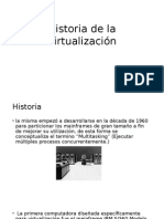 Historia de La Virtualización