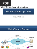 Web Technology Introduction: Server-Side Script: PHP