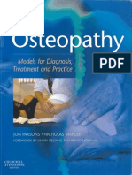 Osteopathy Models For Diagnosis, Treatment and Practice 2nd Edition (2005) - Jon Parsons, Nicholas Marcer