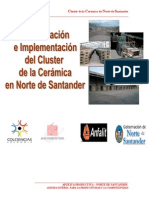 Cluster de La Cerámica para Norte de Santander