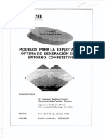 Modelos para La Explotacion Optima de Generacion en Un Entorno Competitivo - Vol. 02