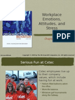 Workplace Emotions, Attitudes, and Stress: Chapter Four