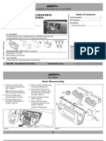 Kia Rio, Rio5 2012-2015 95-7353CH: Installation Instructions For Part 95-7353CH