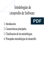 Metodologias Desarrollo Software