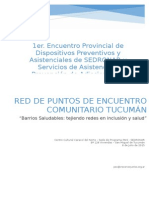 Encuentro Provincial Prevención y Asistencia