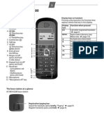 Gigaset AS180/AS280: The Handset at A Glance