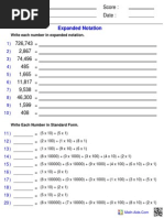 Expanded Notation